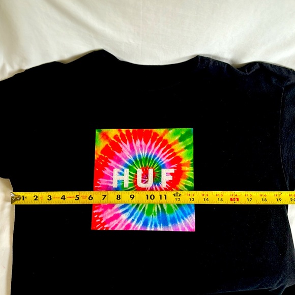HUF NWOT Men’s Black Short Sleeve T-Shirt Size Medium - Picture 6 of 9